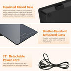 66.7" x 15" Food Warmers for Parties Buffet, 8-in-1 Electric Warming Trays for Buffets Party, Glass Food Warming, alternate