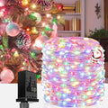 66FT 200 LED Fairy Lights Plug in, 8 Modes Twinkle Lights Multicolor