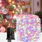 66FT 200 LED Fairy Lights Plug in, 8 Modes Twinkle Lights Multicolor