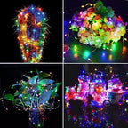 66FT 200 LED Fairy Lights Plug in, 8 Modes Twinkle Lights Multicolor, alternate view 5