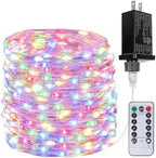 66FT 200 LED Fairy Lights with Remote, Plug in Twinkle Light Outdoor Indoor
