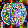 66FT 200 LED Outdoor Christmas Lights with Remote, 8 Modes Multicolor