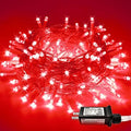 66ft 200 LED Red Halloween Indoor Outdoor String Lights Plug in