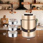 67oz Upgraded Thermos for Hot Food, 3-Layer Stackable Food Thermos, Soup Thermos Jar with Insulated Bag, Ideal, alternate