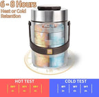 67oz Upgraded Thermos for Hot Food, 3-Layer Stackable Food Thermos, Soup Thermos Jar with Insulated Bag, Ideal, alternate