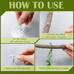 68.9 ft Artificial Enchanted Party Hanging Vines for Ceiling Decor, alternate view 4