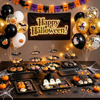 68 Pack Dessert Table Display Set, Tiered Round Cupcake Stands in Black, alternate view 2