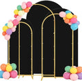 6ft,6.6ft 7.2ft Black Arch Cover+Stand