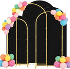 6ft,6.6ft 7.2ft Black Arch Cover+Stand