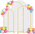 6ft,6.6ft,7.2ft White Arch Cover+Stand