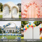 6ft,6.6ft,7.2ft White Arch Cover+Stand, alternate view 6