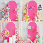 6FT Arch Backdrop Cover Fushia Arch Cover Stretchy Backdrop, alternate view 5