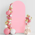 6FT Arch Backdrop Cover Pink Arch Covers Strethy Backdrop