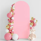 6FT Arch Backdrop Cover Pink Arch Covers Strethy Backdrop