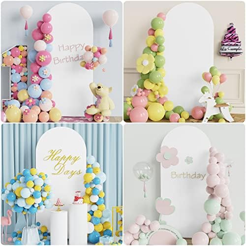 6FT Arch Backdrop Stand and Cover Set, Arch Stand with White Cover, alternate view 5