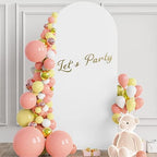 6FT Arch Backdrop Stand and Cover Set, Arch Stand with White Cover, alternate view 7