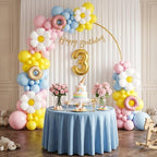 6FT Arch Backdrop Stand, Metal Gold Wedding Arch Frame, alternate view 5