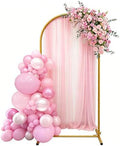 6ft Arch Backdrop Stand, Metal Wedding Arch Backdrop Stand Gold
