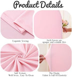 6FT Wedding Arch Backdrop Cover, Pink Arch Covers Stretchy Backdrop, Double-Sided Arch Backdrop Stand Cover for, alternate