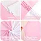 6FT Wedding Arch Backdrop Cover, Stretchy Arch Covers Round Top Chiara Backdrop Cover for Wedding Birthday Party, alternate