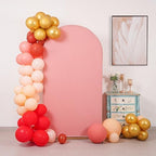6FT Wedding Arch Cover, Dusty Rose Arch Backdrop Cover Stretchy Spandex Backdrop Stand Covers for Birthday Party, alternate