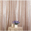 6FT x 8FT Sequin Photography Backdrop Curtain for Party Decoration, Champagne in 6x8 ft in Champagne