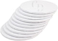 6in Sturdy White Cake Drum, 1/4in- 10 pack (6in) in White