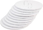 6in Sturdy White Cake Drum, 1/4in- 10 pack (6in) in White