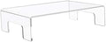 6mm Thickness Clear Acrylic Display Riser with Tray Handles in Clear