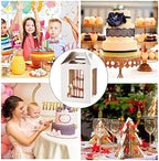 6Pack Tall cake boxes for tier cakes 12x12x14 Inch with 6 Windows in 12x12x14 Inch in white-6win-6P-12inch, alternate view 4