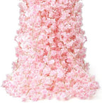 6PC 35.4FT Cherry Blossom Flowers Garland Vine for Decoration