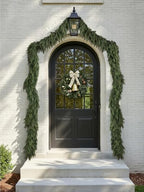 6PCS 9FT Christmas Cedar Garland Realistic Thick Soft Christmas Decorations, alternate view 5