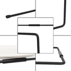 6PCS Black Metal Pizza Stands for Tables- Pizza Pan Riser Rack Holder- Food Display Riser Stands for Party, alternate view 4