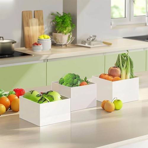 6Pcs Buffet Risers, Food Risers for Buffet Table, Acrylic Cube Display Risers with Hollow Bottom, Food Display, alternate