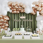 6Pcs Buffet Risers Food Risers Table Display Stand Shelf for Party Catering Dessert Collectibles Acrylic Cube, alternate view