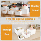 6PCS Buffet Risers, Large Food Risers for Buffet Table, Dessert Table Display Set, Food Stands for Display, alternate view 5