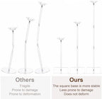 6Pcs Clear Acrylic Balloon Stand Kit with Screwdriver, 23.7 Inch Reusable Heavy Duty Balloon Sticks Holder With, alternate