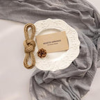 6Pcs Dusty Blue Cheesecloth Table Runner 120 Inches for Party Home Decor, alternate view 2