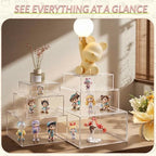 6Pcs Large Buffet Risers And Display Stands(7"-11" Set) in 6PCS Acrylic Rectangular, alternate view 4