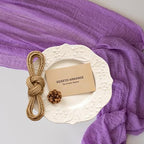 6Pcs Lilac Cheesecloth Table Runner 120 Inches for Party Home Decor, alternate view 5