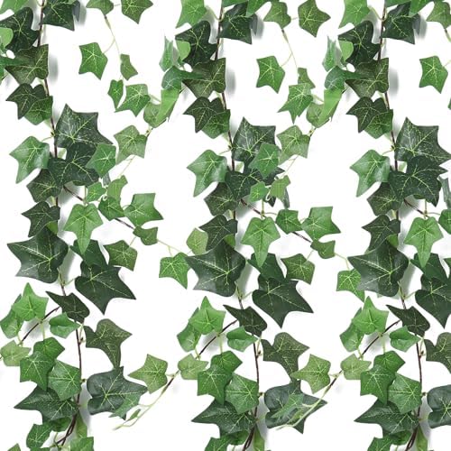 6Strand Artificial Ivy Greenery Garland Silk Fake Vines Plant 6.3Ft