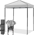 6x4 Instant Pop Up Canopy Tent, Gray in Gray