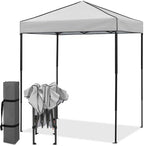 6x4 Instant Pop Up Canopy Tent, Gray in Gray