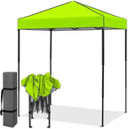 6x4 Instant Pop Up Canopy Tent, Neon Green