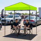 6x4 Instant Pop Up Canopy Tent, Neon Green, alternate view 2