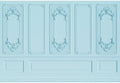 6x4ft Light Blue Vintage Room Inside Backdrop European Frame Modern House French Castle Cementery Wall Retro
