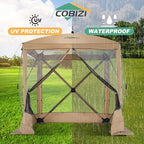 6x6 FT Pop up Gazebo, Popup Canopy Tent, Waterproof Screened in Gazebos, Portable Outdoor Small Screen Tents Sun, alternate