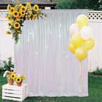 6x6ft Iridescent Sequin Backdrop for Photography Shimmer in 6FT x 6FT in Iridescent, alternate view 5