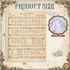 6x8 ft Vintage Joy to The World Christmas Photo Backdrop Tapestry in 6x8 ft, alternate view 2