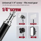 7.22ft/220cm Reversible Light Stand Tripod,6.6lbs Load, alternate view 6